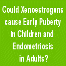 Xenoestrogens cause Early Puberty in Children